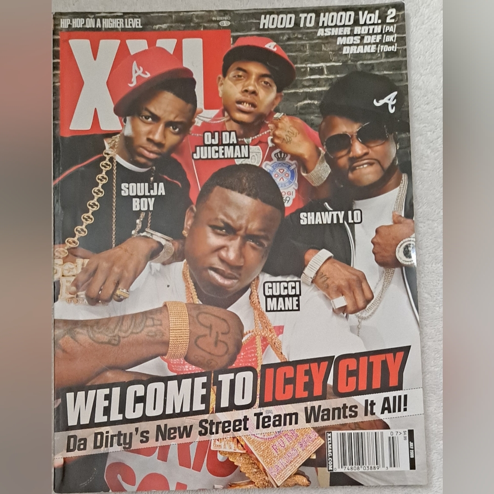 XXL Hip-Hop Magazine July 2009 Gucci Mane, Shawty Lo, SoulJa Boy, OJ Da Juiceman